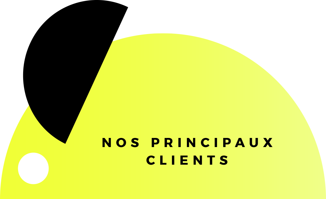 nos principaux clients